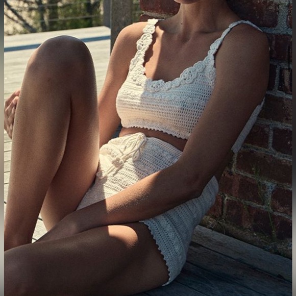 Doen Lia crochet short size xs NWT - Picture 2 of 6